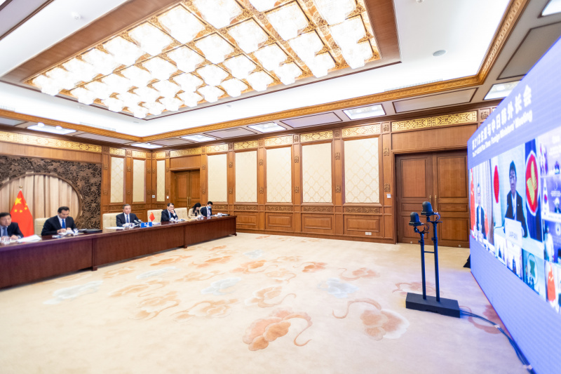 Le conseiller d'Etat et ministre des Affaires étrangères de la Chine