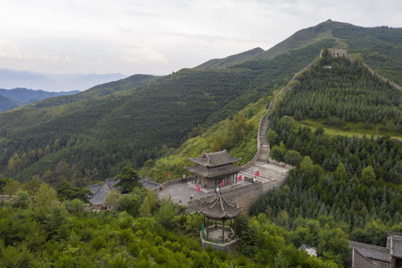 La passe de Yanmen dans le district de Daixian de la province chinoise du Shanxi (nord)