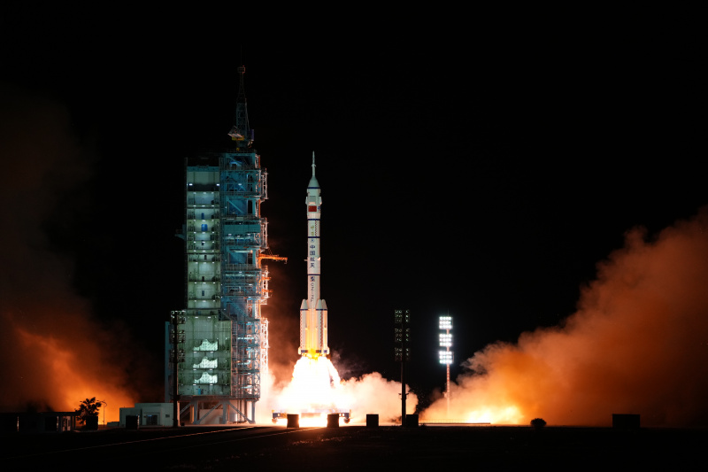 Le vaisseau spatial habité Shenzhou-13