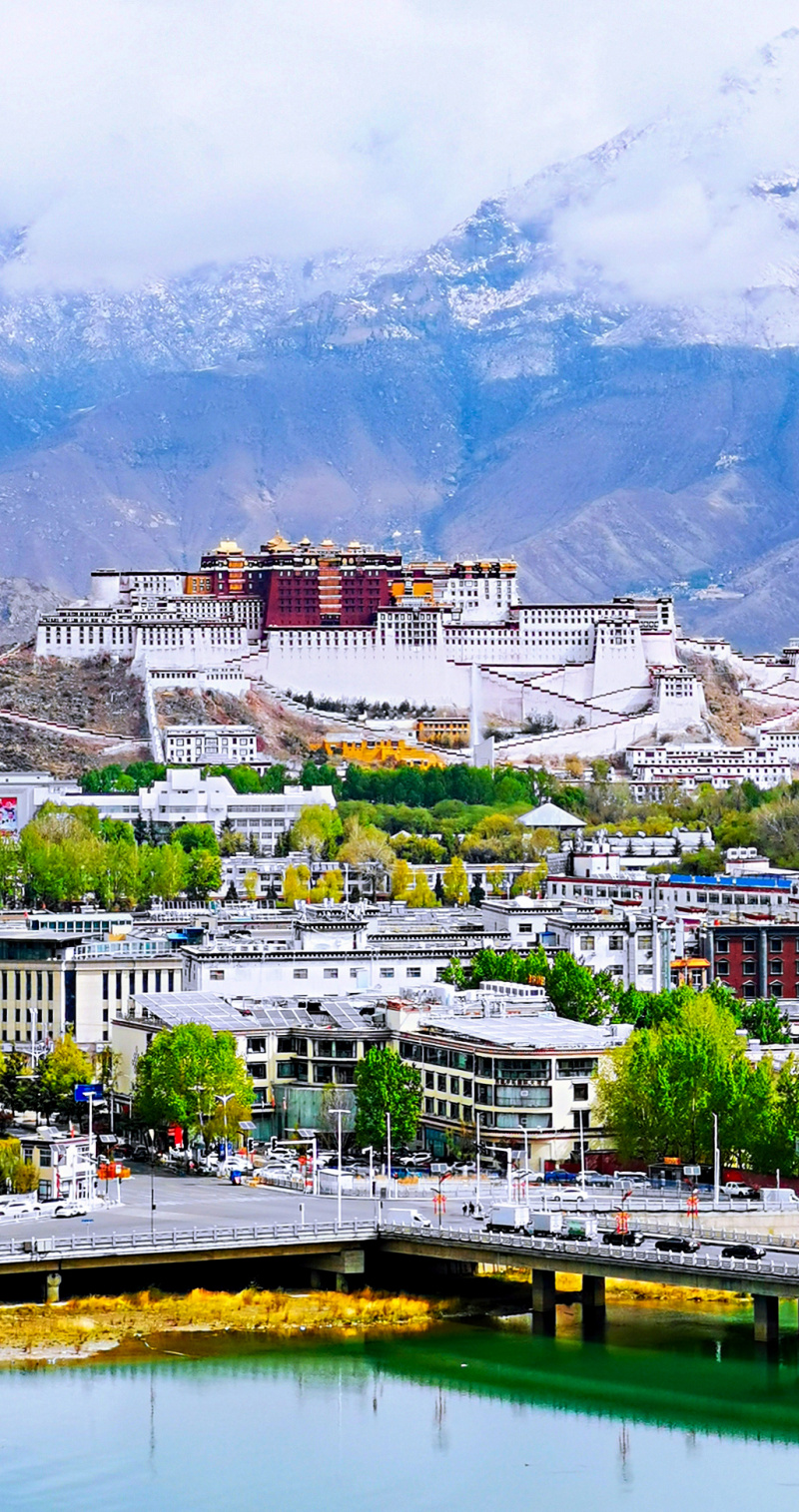 Vue de la ville depuis le parc Nanshan