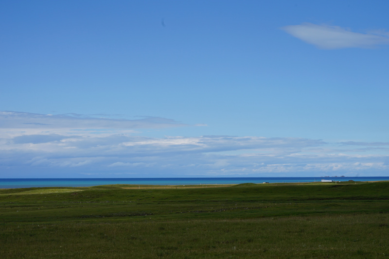 Vue du lac Qinghai