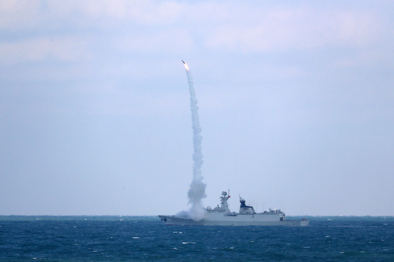 La frégate de la marine chinoise Binzhou participe à l'exercice naval conjoint Joint Sea 2022