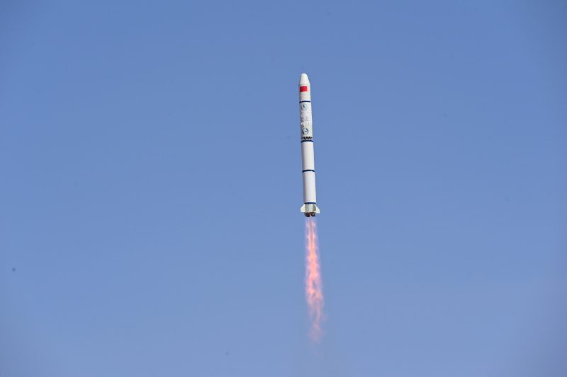 Une fusée porteuse Longue Marche-2C décolle depuis le Centre de lancement de satellites de Jiuquan