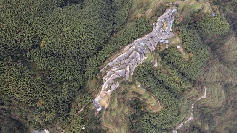 Paysage du village de Mulihong