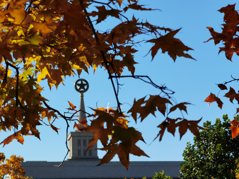 Vue d'automne près du Musée militaire de la révolution du peuple chinois à Beijing