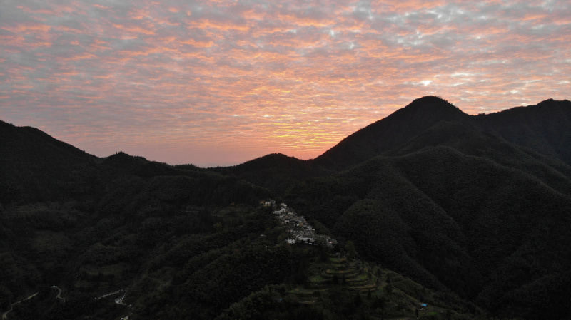Paysage du village de Mulihong