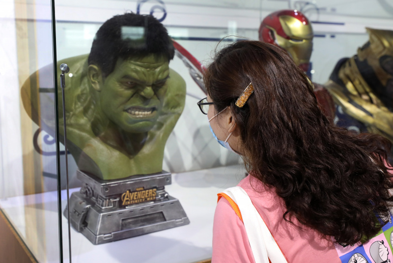 Des gens visitent ChinaJoy 2020 à Shanghai