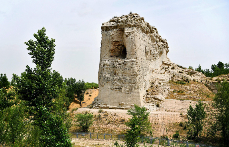 Les ruines de la ville de Tongwancheng