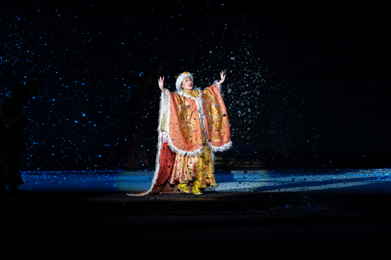 Une actrice joue dans Princess Wencheng