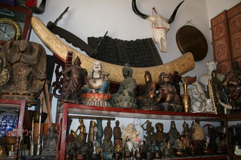 Antiquaire en Chine