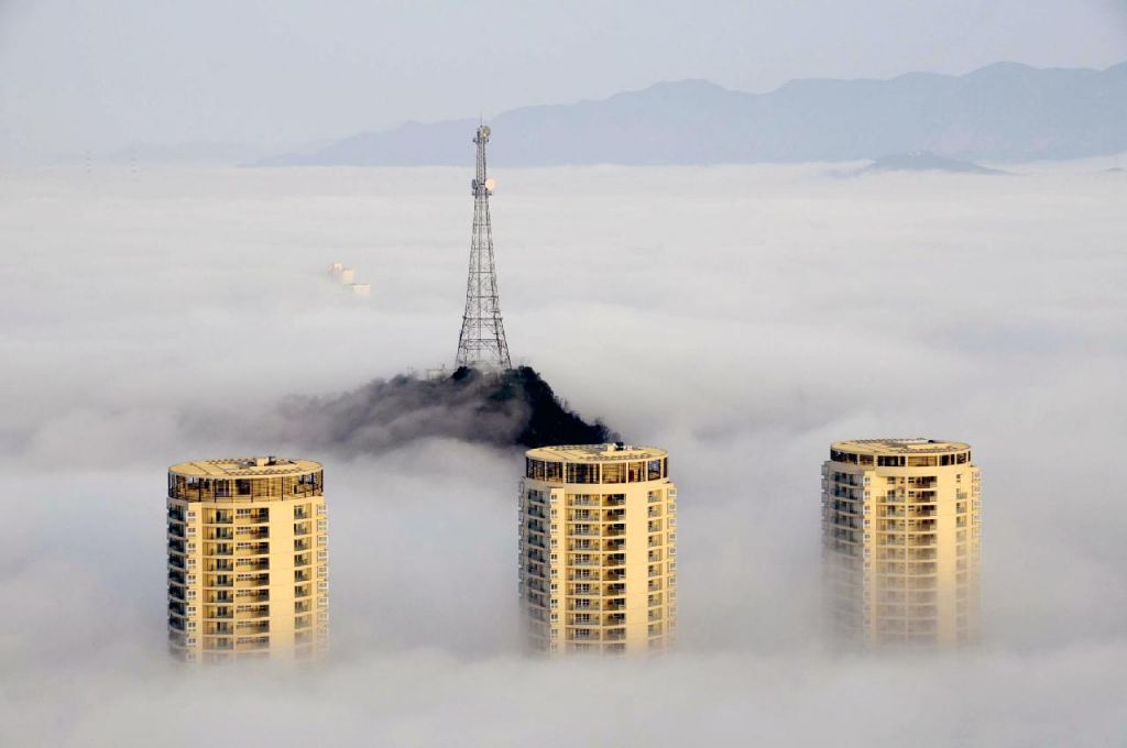 Brouillard à Taizhou 2
