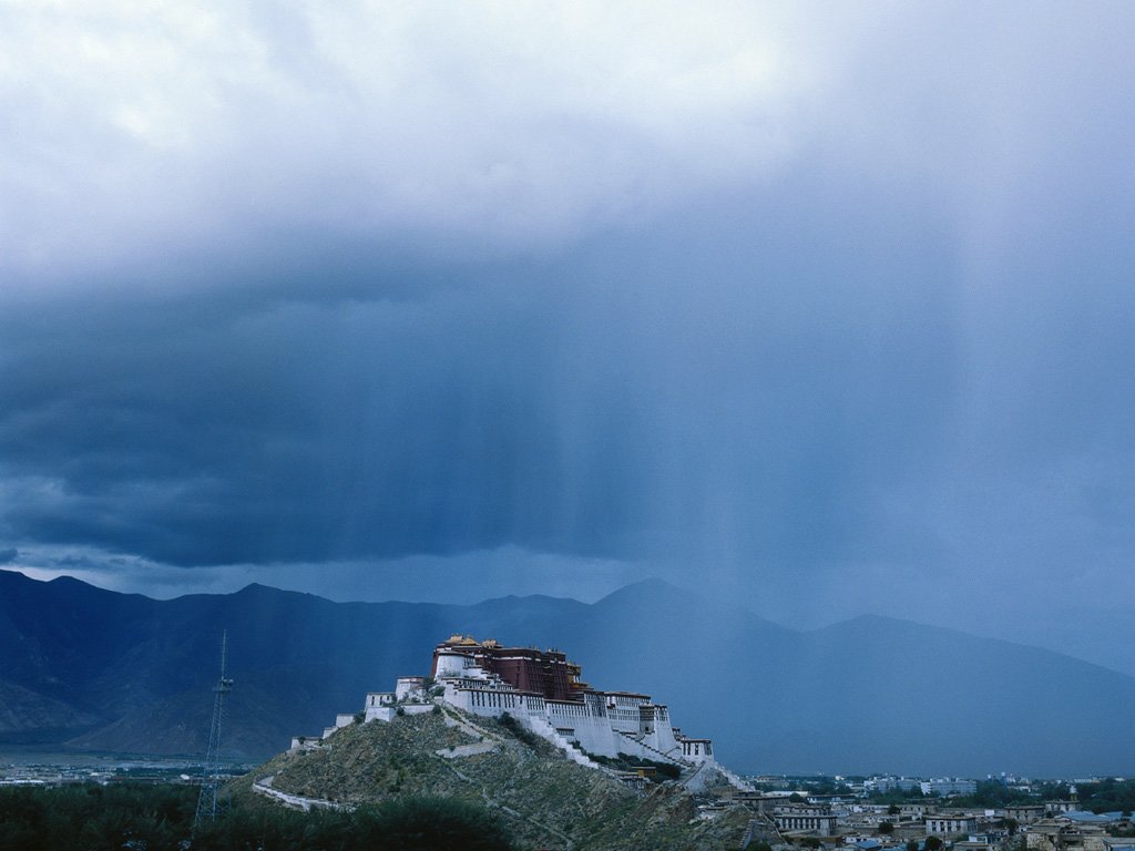 Palais de Potala au Tibet
