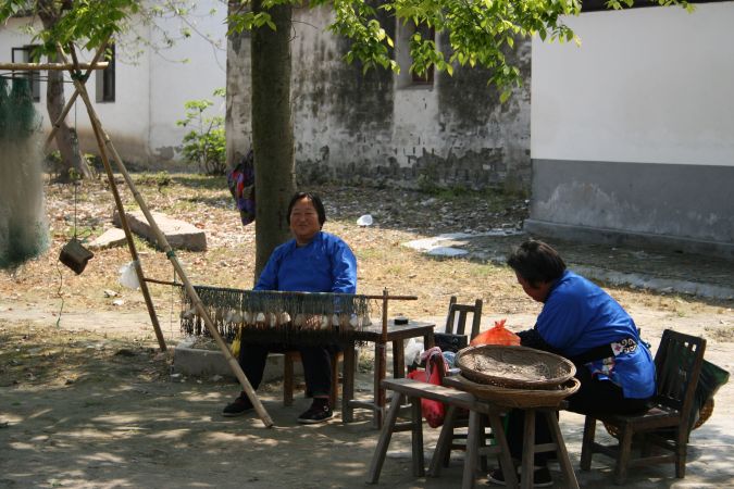 Scène de vie à Suzhou et Zhouzhuang, les "Venise de Chine".
