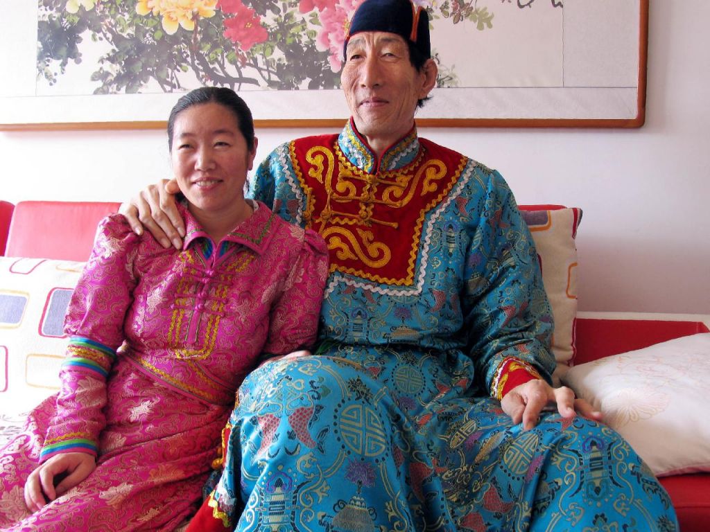 L'homme le plus grand du monde et sa femme