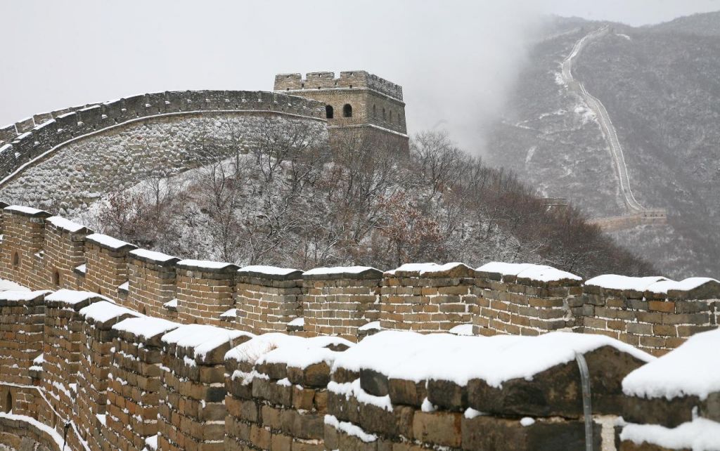 La Grande Muraille sous la neige