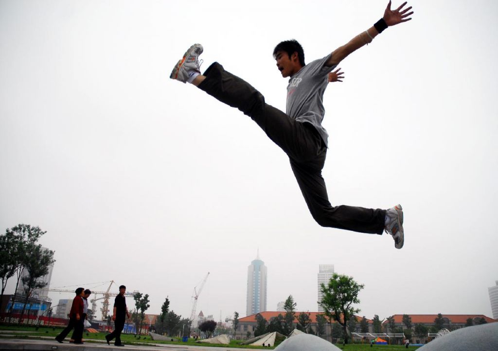 Parkour à Pékin (1)