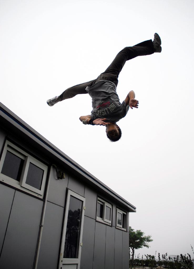 Parkour à Pékin (2)