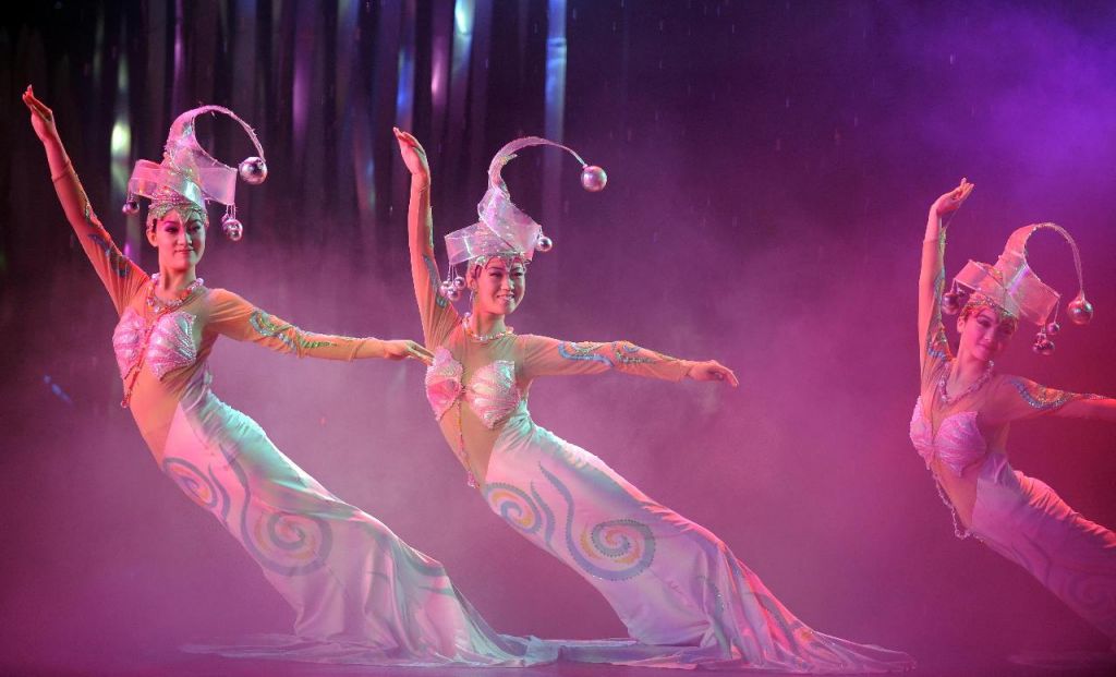 Spectacle de danse à Dali