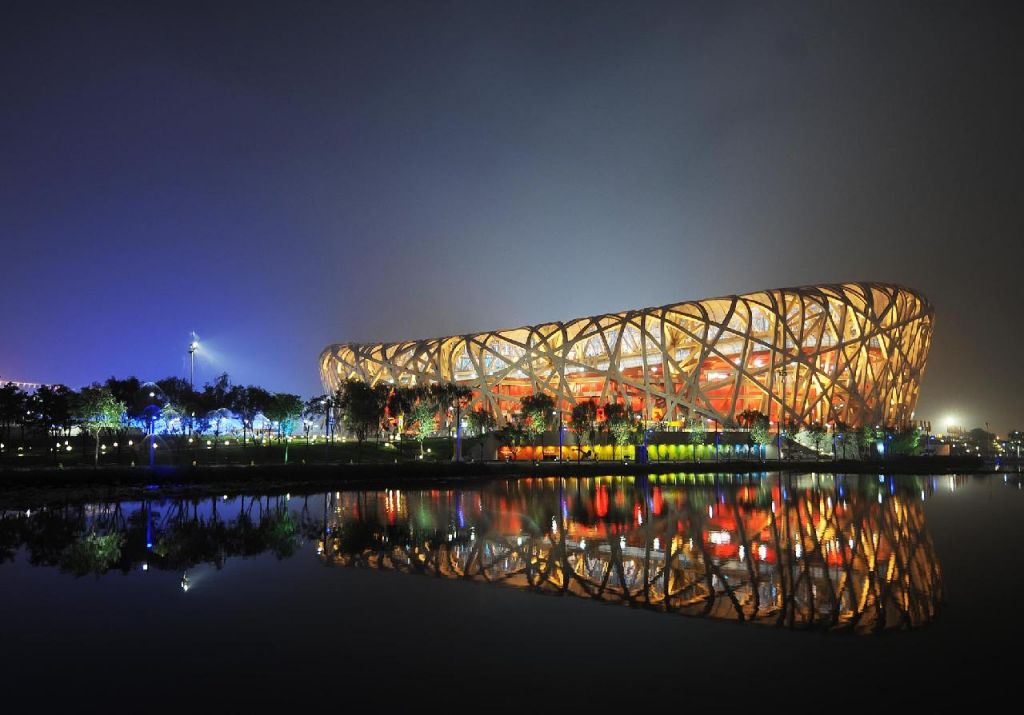Stade olympique de nuit