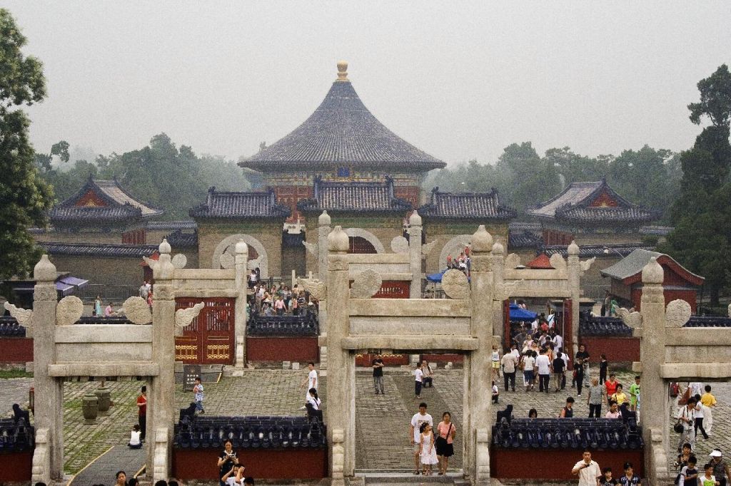 Le temple du ciel (北京 = běijing)