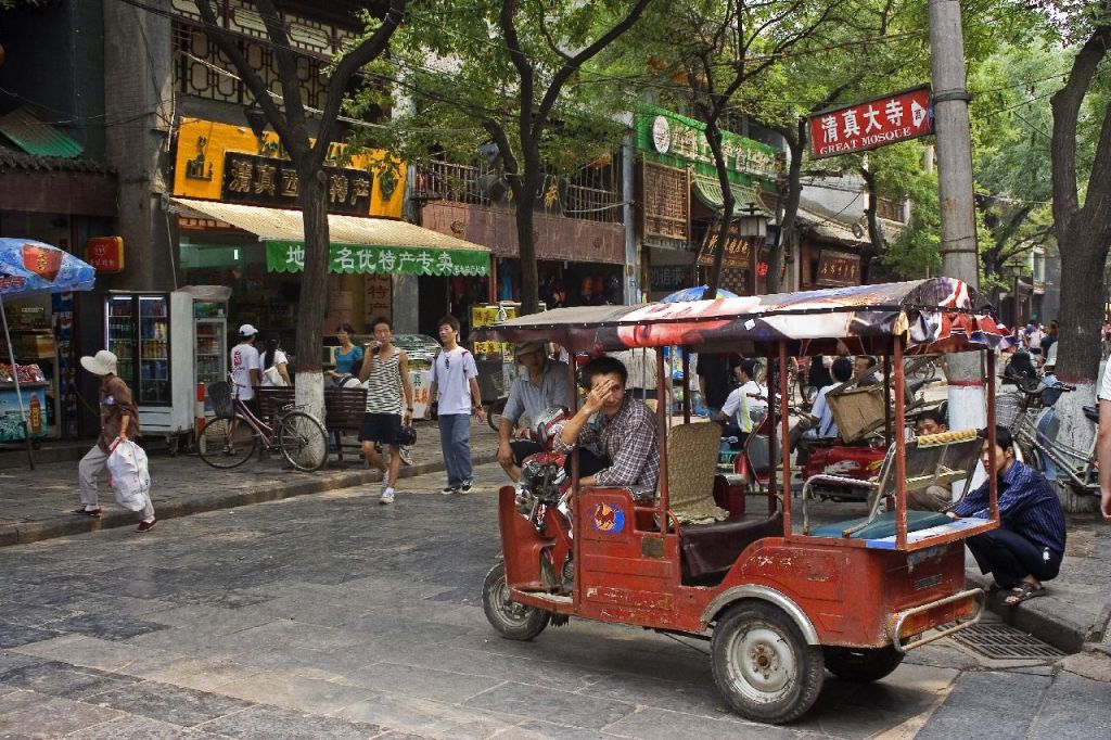 Rue du quartier Musulman Xi'AN (西安)