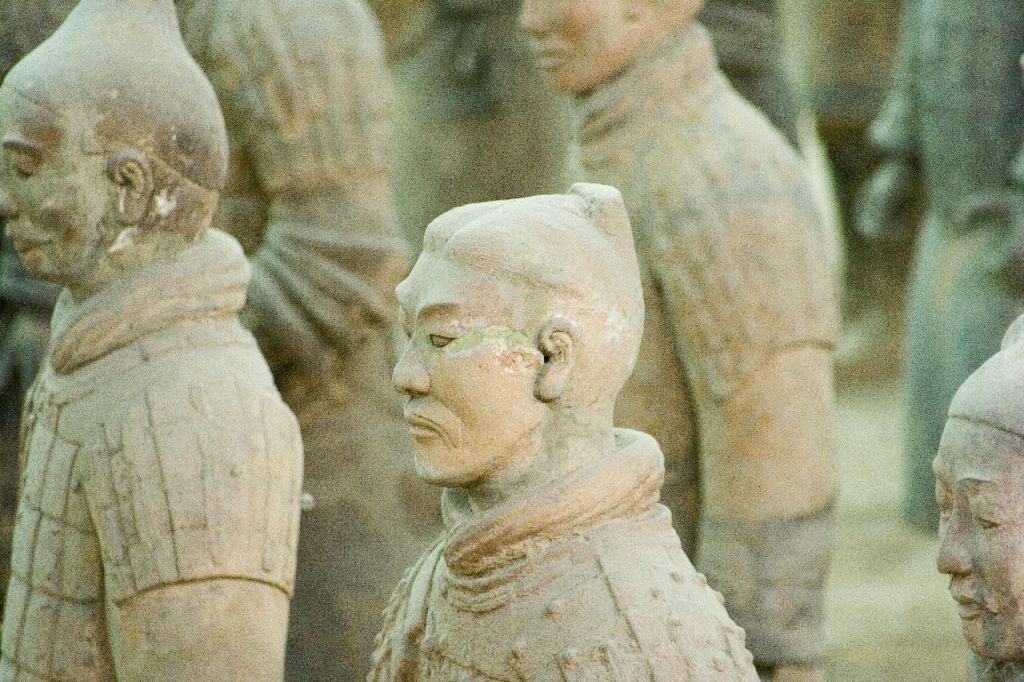 Soldats de l'armée en terre cuite Xi'An