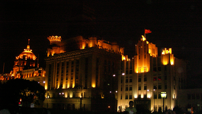 The Bund by night