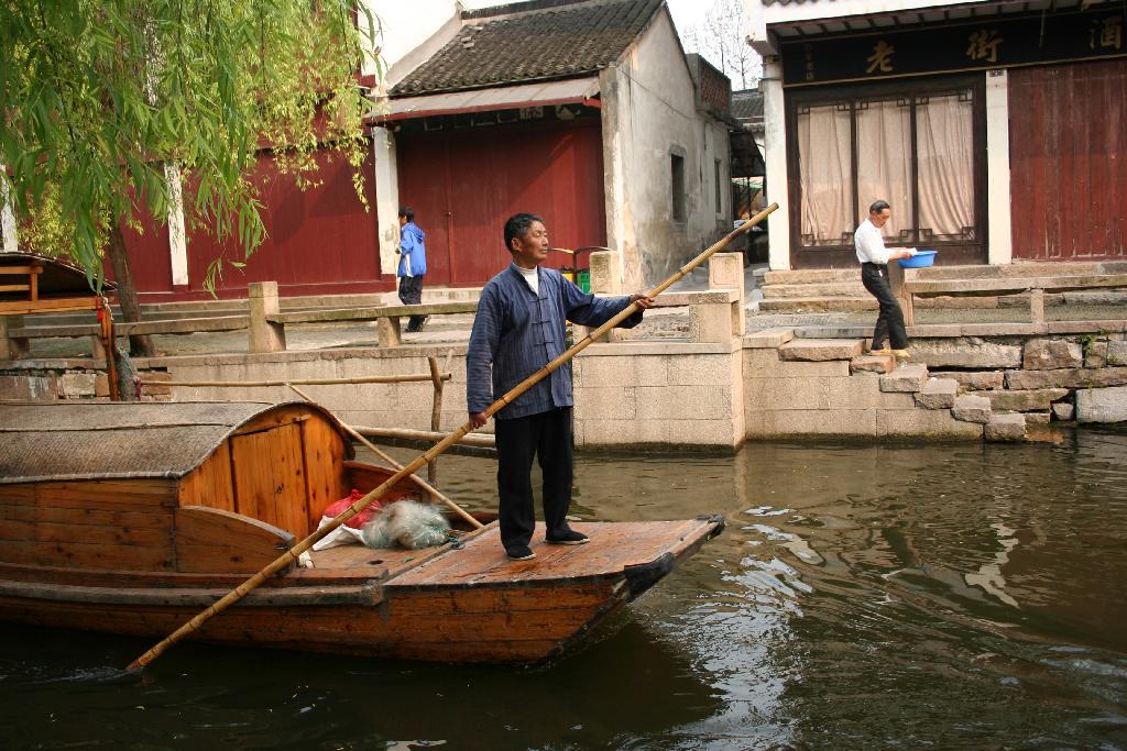 Promenade en barque à Suzhou