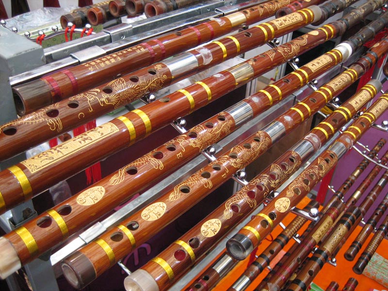 Shanghai Music Fair 2007 : Dizi Motif Dragon