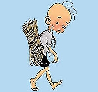 Sanmao, personnage fétiche de zhang leping