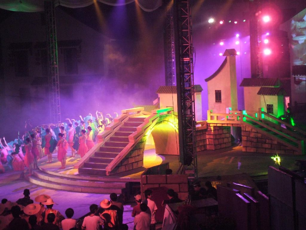 Les décors du Festival International de Tourisme de Zhouzhuang 2007