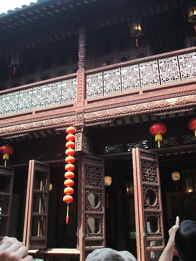 Villa traditionnelle chinoise sur les bords du lac Taihu