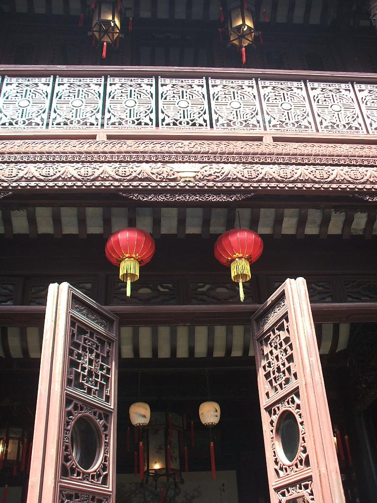 Villa traditionnelle chinoise sur les bords du lac Taihu