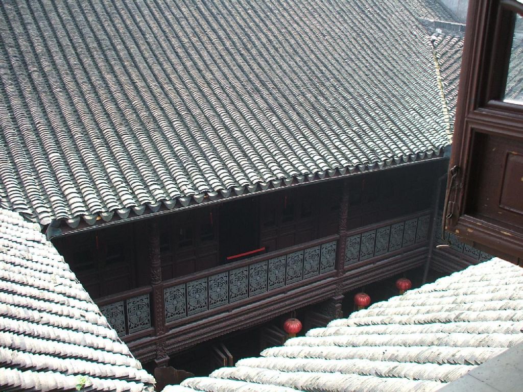 Villa traditionnelle chinoise sur les bords du lac Taihu
