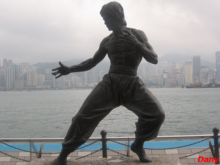 Statue de Bruce Lee