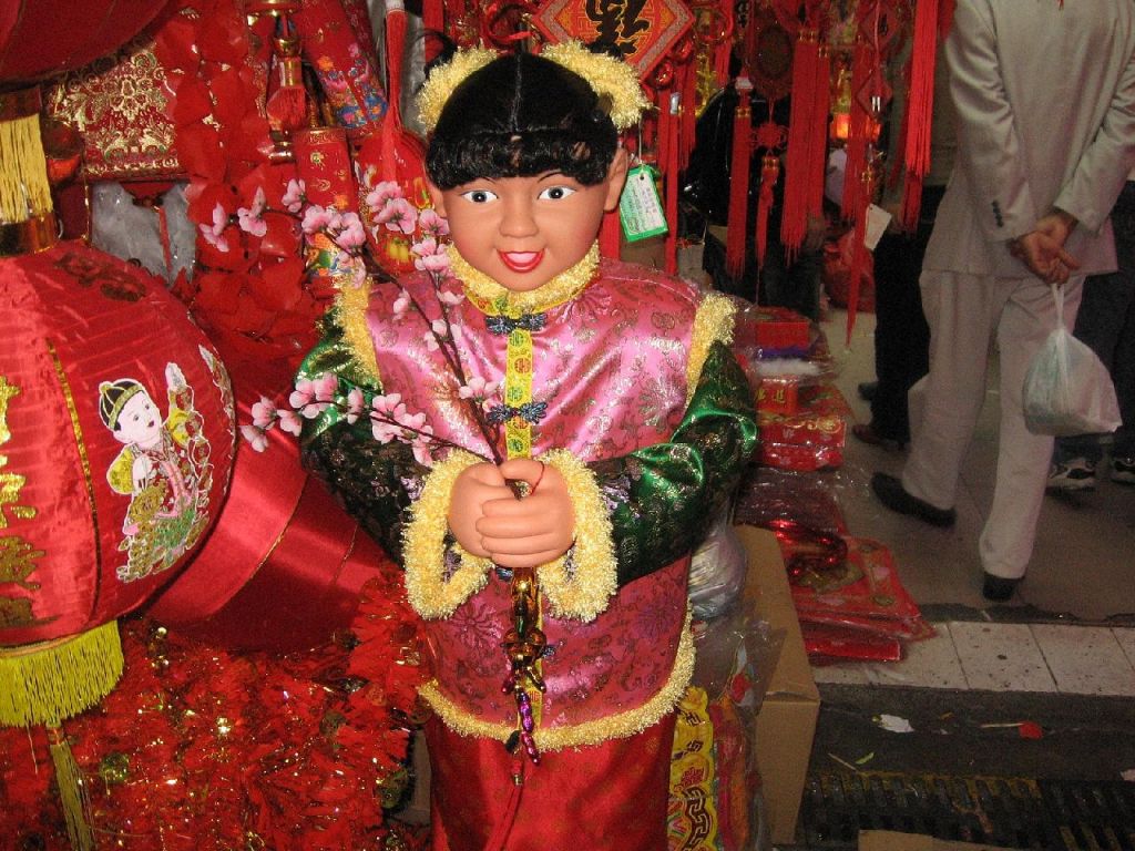 Marché nouvel an chinois à Guangzhou