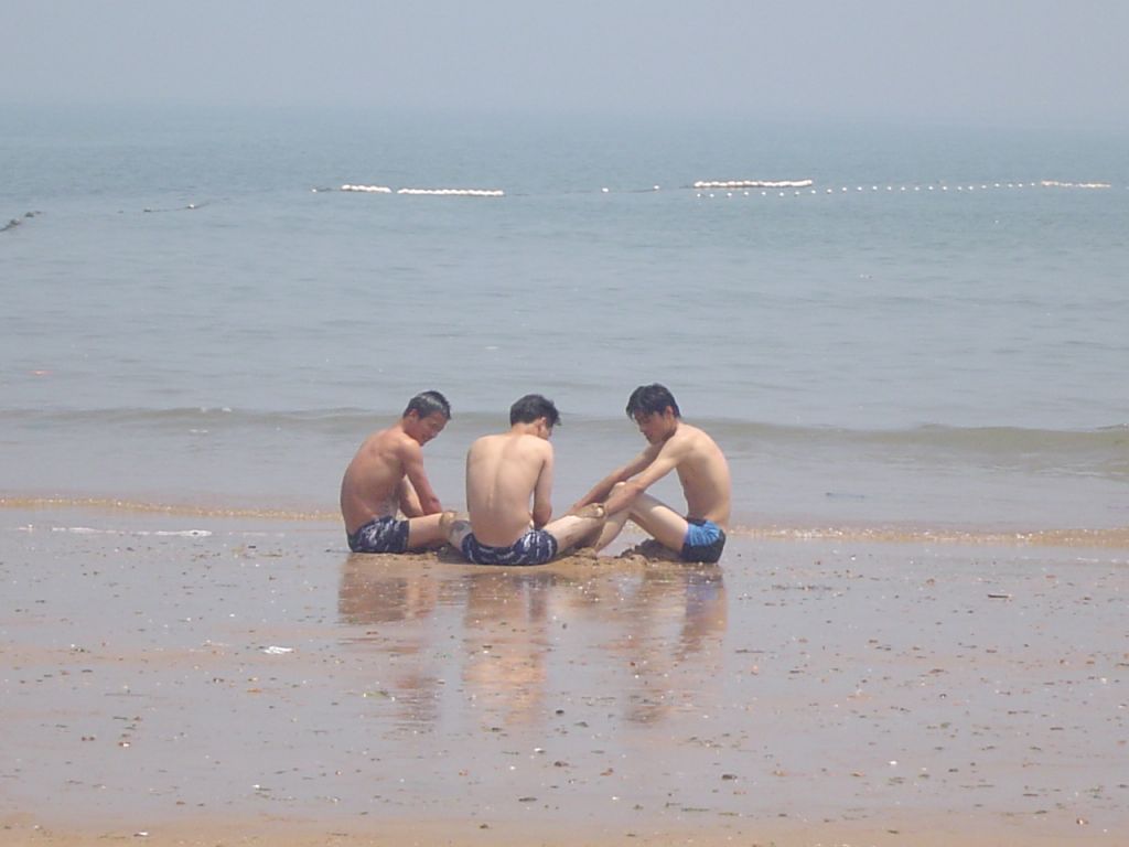 Plage à Qingdao