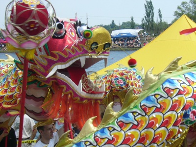 Tête de Bateau-dragon