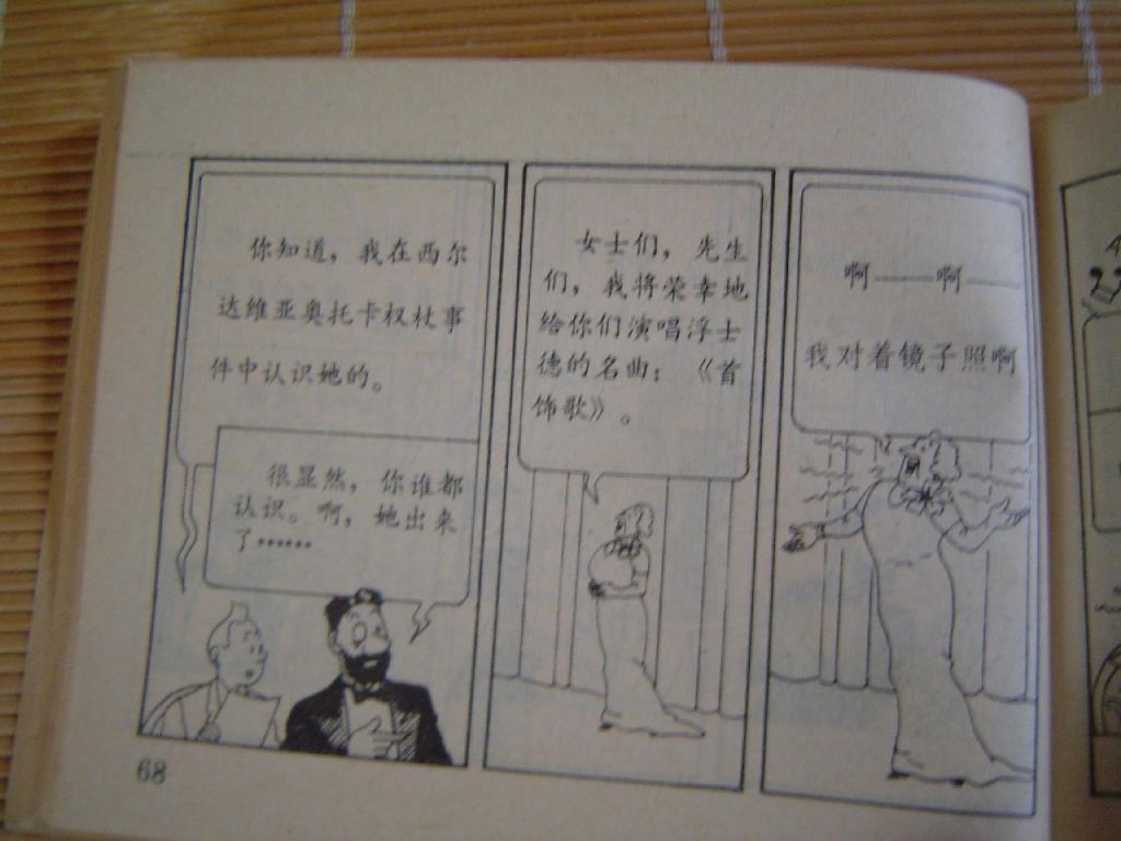 Lianhuanhua :Tintin