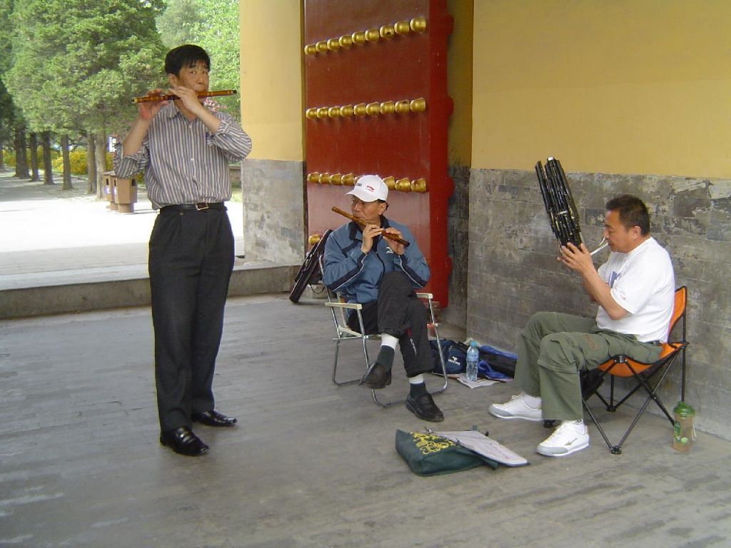 Musiciens à Tiantan