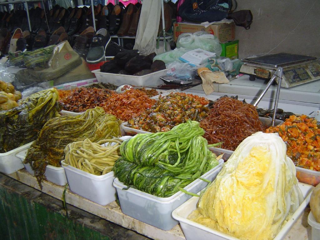 Sur un marché (Beijing)