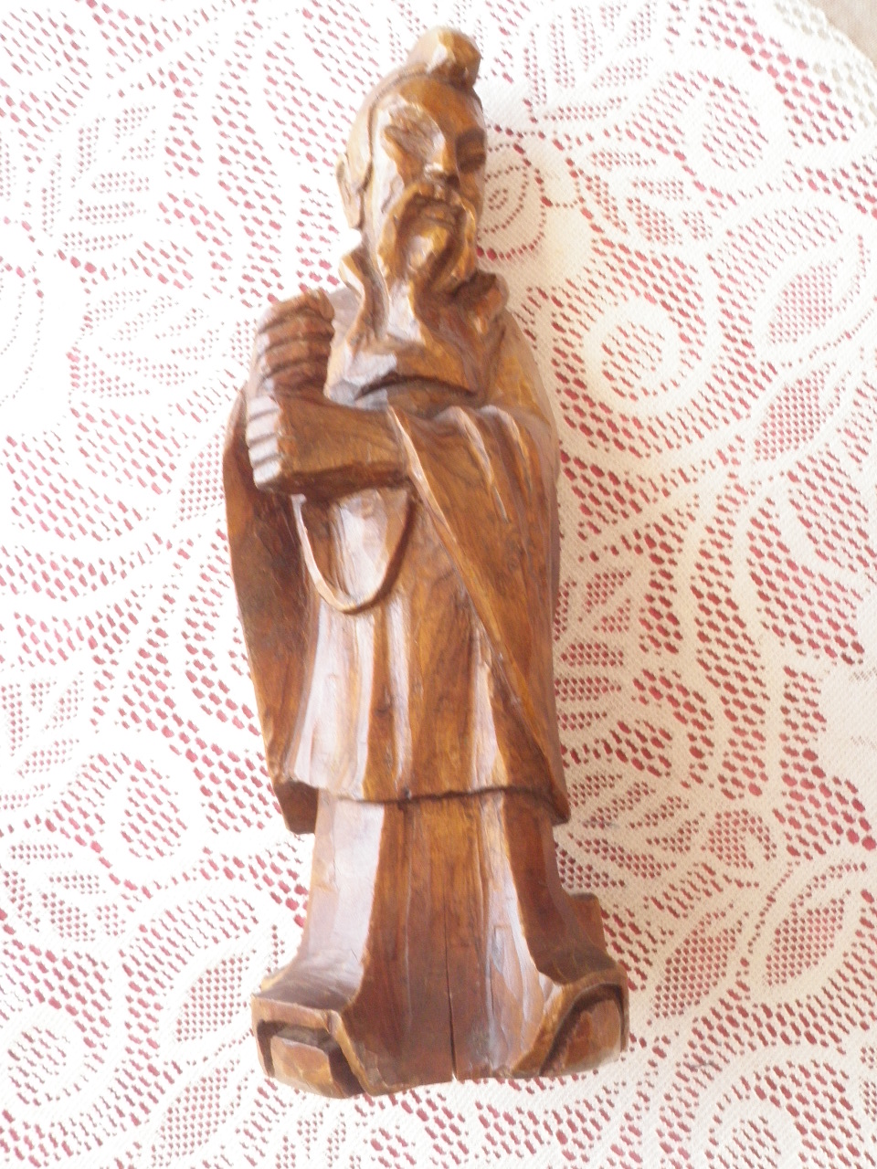 Statuette bois