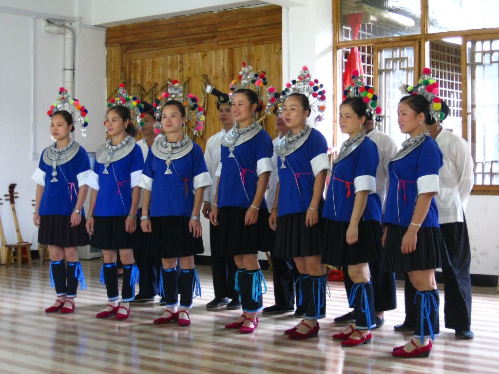 personnes dans Sanjiang.