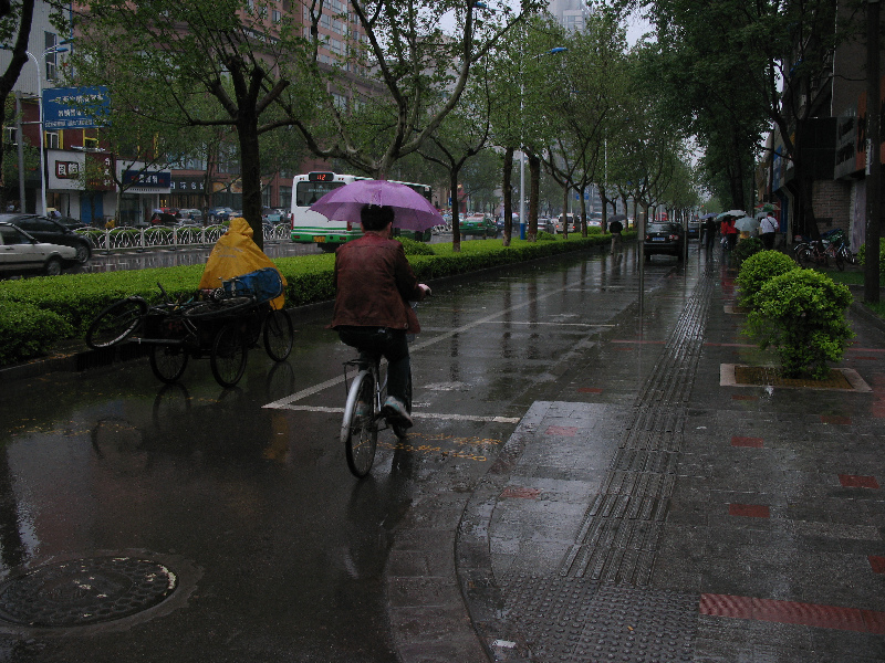 Il pleut enfin à Shijiazhuang