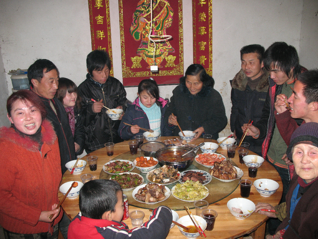 Repas pour le nouvel An