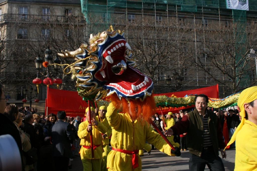 Chun jie, l'arrivée du dragon, Paris 2006