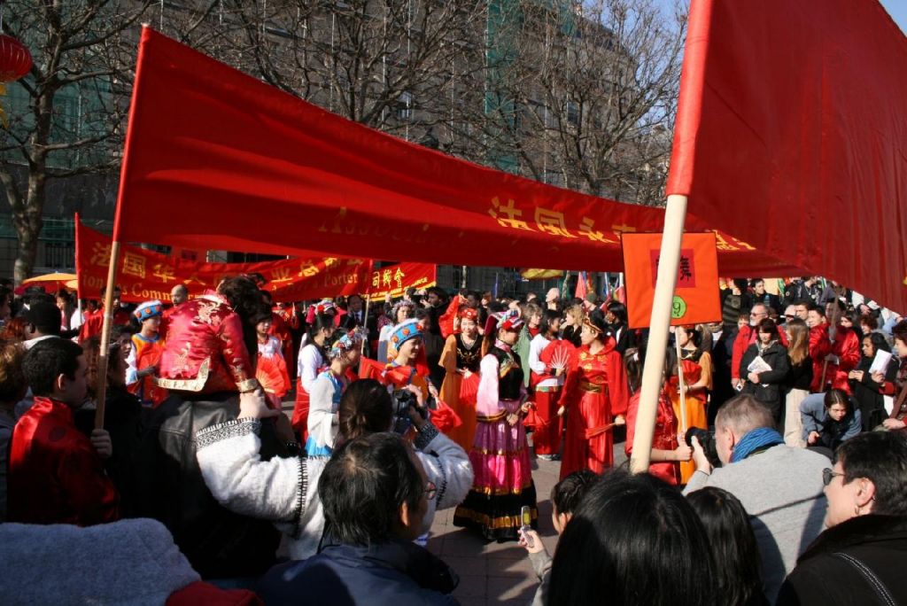Chun jie, on attend l'arrivée du dragon, Paris 2006