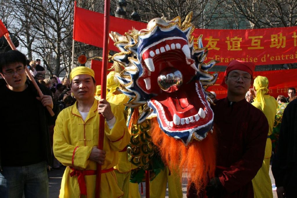 Chun jie, Paris 2006, le petit dragon a fini son rôle