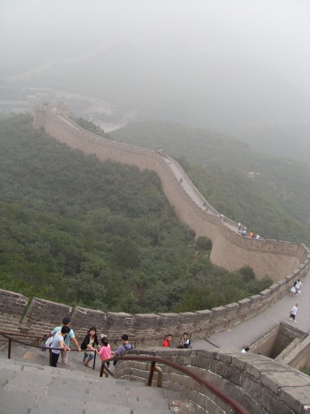 la muraille sous la brume au mois d aout