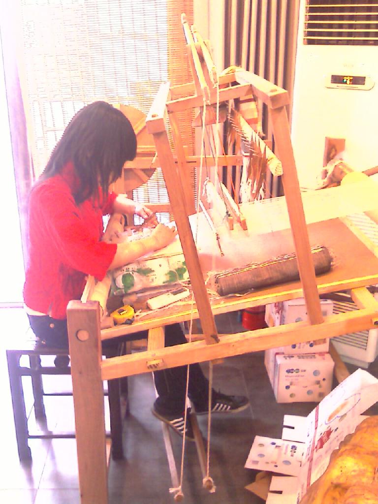 tissage traditionnel chinois